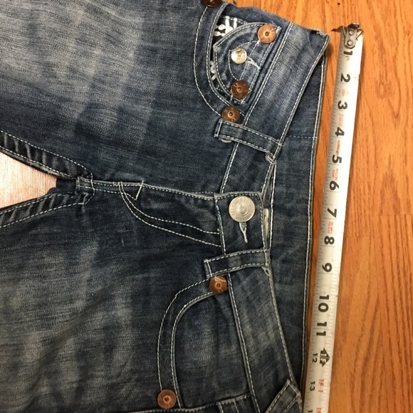 Women’s true religion size 25 bobby row set blue - Picture 3 of 6